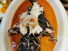 清蒸大黄鱼-味莊·青岛菜(云霄路店)