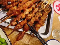 鲜切肉大羊肉串-517烧烤·龙虾·海鲜大排档(万象都荟店)