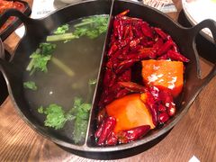 草本鸳鸯锅-盡膳口福跷脚牛肉火锅(晶耀前滩店)