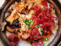 腊肠北菇滑鸡饭-膳心记-明火四宝煲仔饭(燕南店)