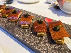 鱼子酱麒麟片皮鸭-广州富力丽思卡尔顿酒店·丽轩·粤菜