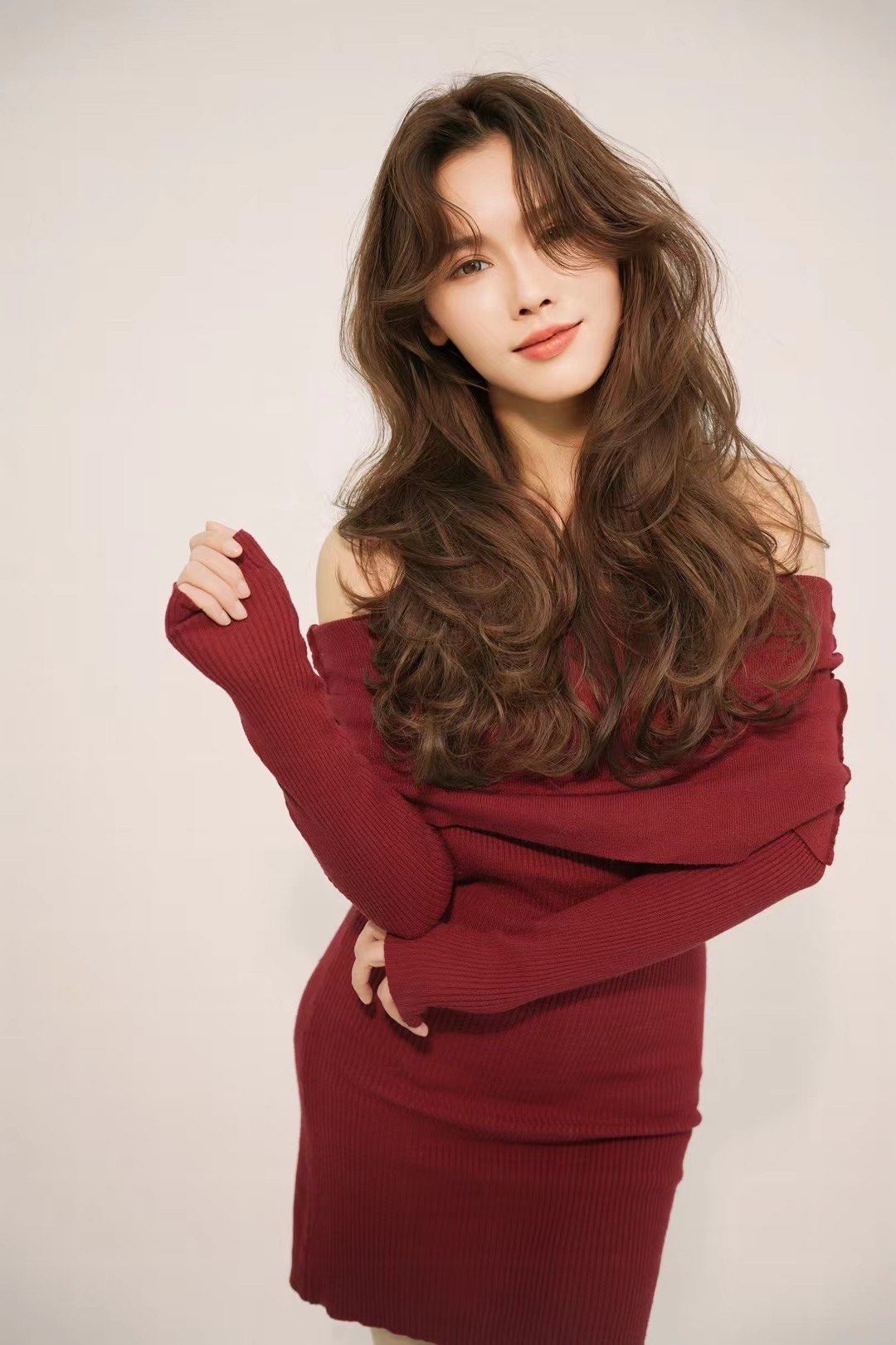 发式烫发造型烫发网红羊毛卷