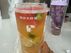 -阿水大杯茶(泉城路店)