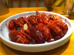 小龙虾-丁记盐蘸牛肉·新杭菜(河东路店)