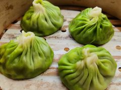 芥兰菌菇素小笼包-苏小柳点心·手作小笼包(新街口分院店)