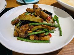 茄子豇豆-鸡毛店·川菜(双楠店)