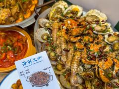 -东来菜馆•手抓海鲜家常菜•海鲜锅贴(鸽子窝店)