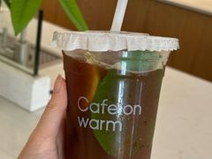 柠檬叶气泡美式-Cafe on warm(丹霞店)