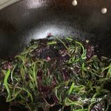 红彤彤美味营养的快手家常菜清炒红苋菜