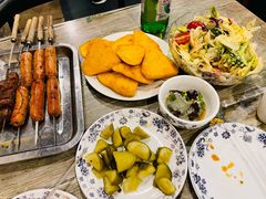 炸馒头片-玫瑰红烤羊排(北新桥三条店)