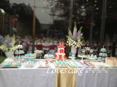 甜品台-爱之婚礼蛋糕(建外SOHO西区店)