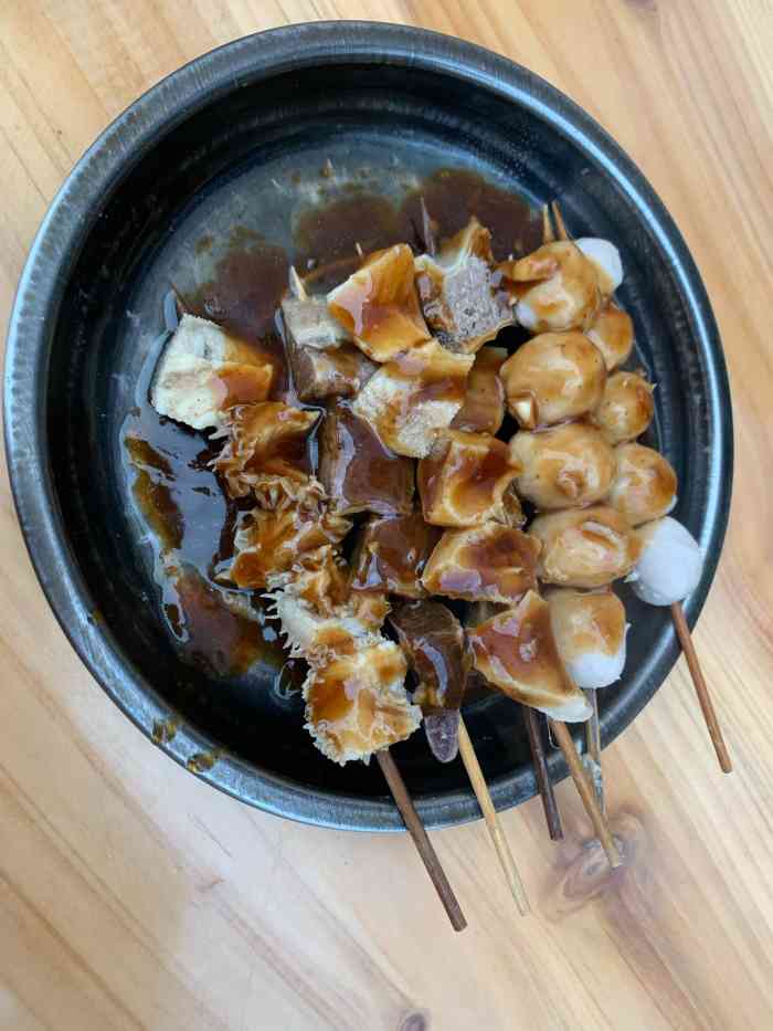 第一次吃沈姨 乐昌街每家的牛腩串汁都有自己的灵魂在外地找不到这种