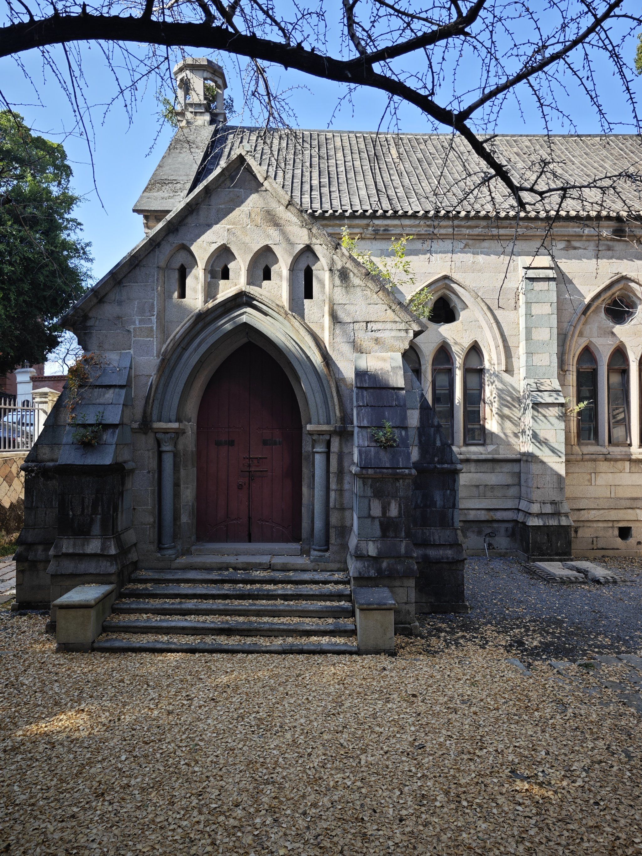 烟台山石厝教堂,漂亮的建筑