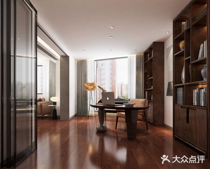 180㎡现代中古风公寓，现代与传统风格的杂糅