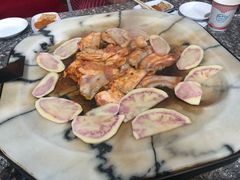 红心土豆-宏宏无烟石板烧烤