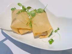 毛豆腐香椿春卷-上蔬无瑕· 创意素食·Vegetarian(华采天地店)