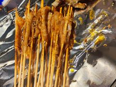 -路边摊小炉子烧烤