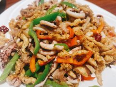 干煸鱿鱼脚-恩宏德餐馆(平山道店)