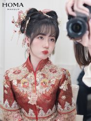 -荷玛高端新娘跟妆团队·彩妆培训