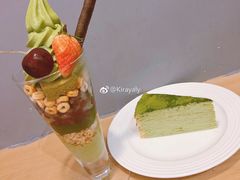大芭菲-36抹茶·千层与鲜果茶(欢乐海岸店)