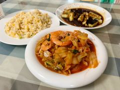 白菜炒虾-华春餐馆(鱼山路店)