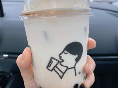 烤黑糖波波鲜奶-喜茶(北京三里屯太古里店)