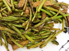 野芦蒿炒臭干-广迎居老正兴菜馆
