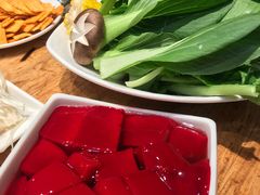 自制鸭血-草原塞蛮羊火锅城(港湾店)