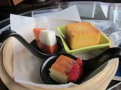 传统芝士蛋糕、本地馅饼、木瓜牛奶果冻-厦门海港英迪格酒店(中山路店)