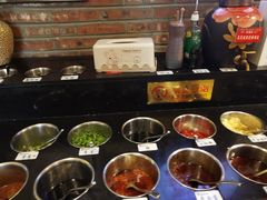 自助调料区-豆花姐烂豆花火锅(水屯北路恒大滨河店)