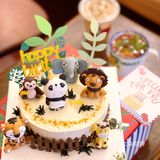 上海聚福|巨巨巨可爱的动物森林蛋糕🎂