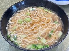 老鸡汤炝锅面-便宜坊烤鸭店(玉蜓桥天坛店)