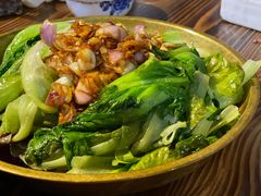 红葱头淋生菜-桃姐农庄老字号(从化温泉店)
