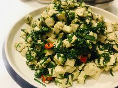 沙葱拌豆腐-宁夏国强手抓羊肉·清真菜(未央路凤三店)