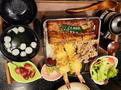 天妇罗鳗鱼肥牛饭-玄白·炭烤活鳗(上海首店)