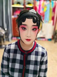 -胭脂猫京剧摄影