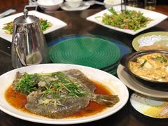 清蒸多宝鱼-绿雅居原生态农庄(小涌店)