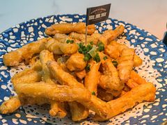 咸蛋黄茄子-园里前·10年私厨·福建菜(台江万达鳌峰洲店)