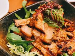 炭烤猪颈肉-Golden Lily河内巴黎法越料理餐厅(建国西路店)