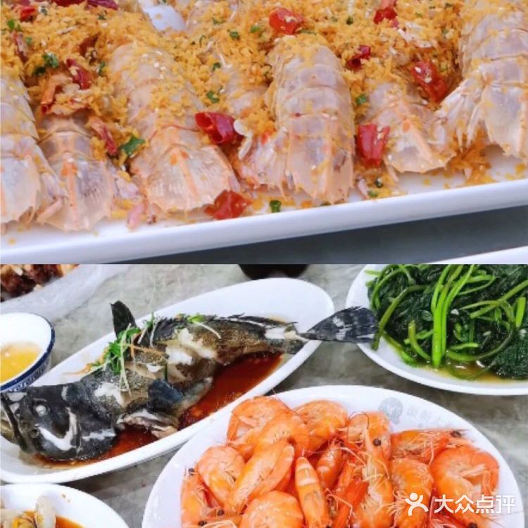 海口美食基地✔️特色风味海鲜面朝大海鲜餐厅