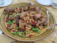 香辣巴骨肉-一品红烧鸭特色川菜(三岔湖店)