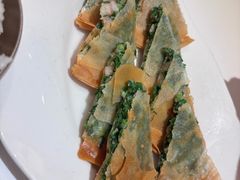 韭菜鲜虾薄饼-桂满陇·杭州小馆(巴黎春天浦建店)
