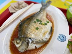 清蒸鲳鱼-农园餐厅(北京大学店)