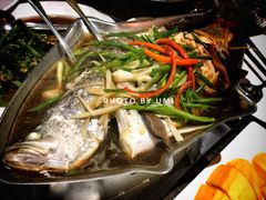 清蒸鲈鱼-建兴酒家(萨木亚店)