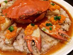 和乐蟹蒸手剁肉饼-广州文华东方酒店·江-由辉师傅主理