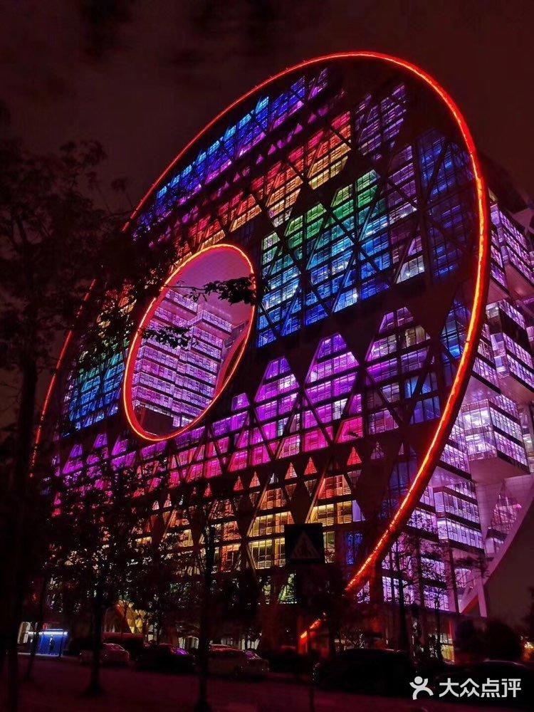 广州铜钱大厦图片夜景图片