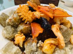 三鲜焖子-将相和·海鲜蒸饺大连菜