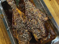 烤巴掌耗儿鱼-袁师傅烤肉(弹子石店)