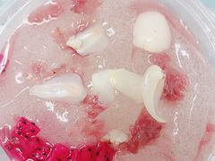 鲜荔枝玫瑰冰粉-市巷·土红糖凉糕铺(祥瑞苑店)
