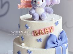 -卡比儿童蛋糕·心意定制·低脂零卡糖动物奶油FancyBALLOON(滨海店)